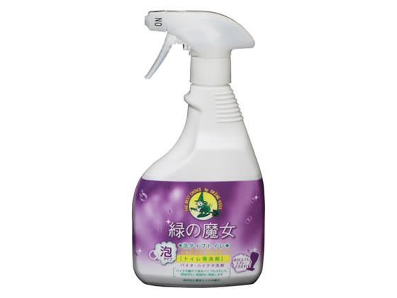 他サイト： 緑の魔女 トイレ用洗剤 泡タイプ 本体 450mL ミマスクリーンケアの商品画像