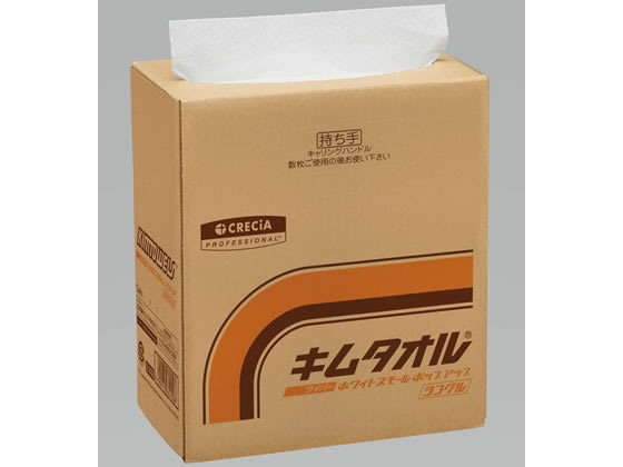 他サイト： キムタオル ホワイトスモールポップアップ シングル クレシア 61452の商品画像