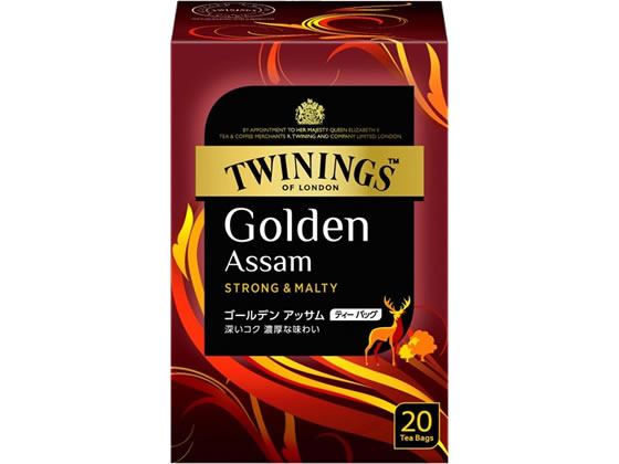 他サイト： トワイニング ティーバッグ ゴールデン アッサム 20袋 片岡物産 12589の商品画像
