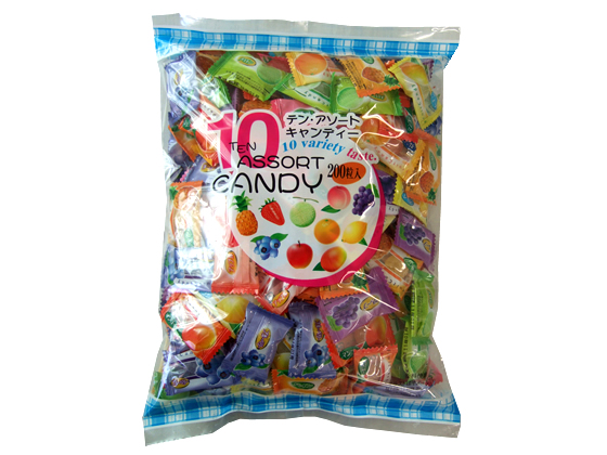 他サイト： 10アソートキャンディ200 560g ニッシンドルチェの商品画像
