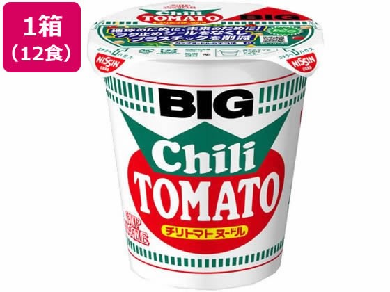 他サイト： カップヌードル チリトマト ビッグ 12食 日清食品 24242の商品画像