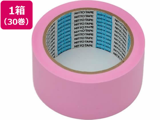他サイト： 床養生用テープ50mm*25mさくら色 30巻 日東電工 NO.395Nの商品画像