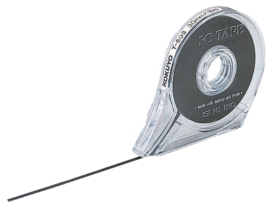 他サイト： 罫線引きテープ 黒 3mm幅(ホワイトボード用) コクヨ T-503の商品画像