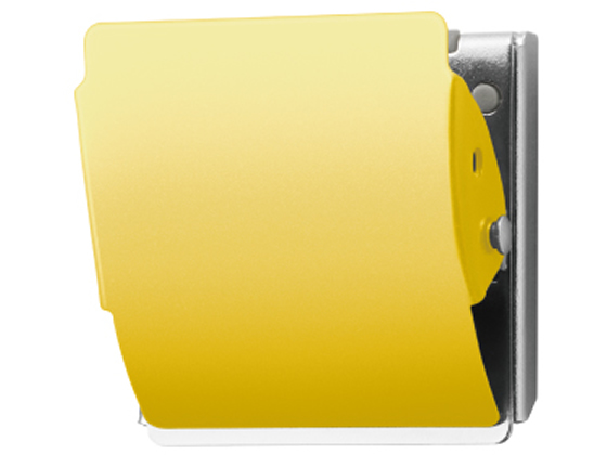 他サイト： マグネットクリップ 「ホールド.」 Lサイズ イエロー プラス 80405/CP-047MCRの商品画像