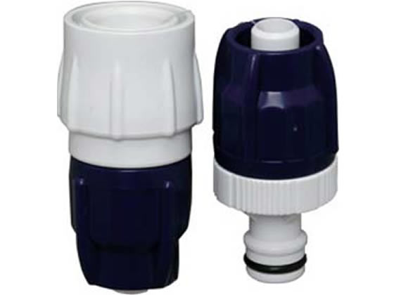 他サイト： ワンタッチホースジョイント ホワイト/マリンブルー アイリスオーヤマ SGP-4の商品画像