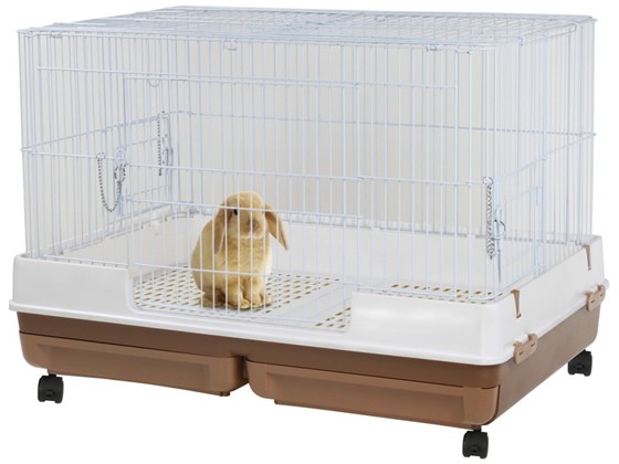 他サイト： うさぎのカンタンおそうじケージ ワイドB マルカン MR-999の商品画像