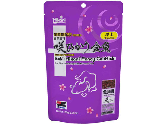 他サイト： 咲ひかり金魚色揚用浮上 150g キョーリン 542043の商品画像