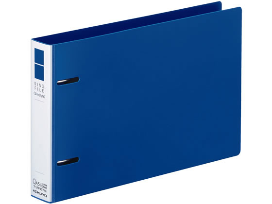 他サイト： リングファイル〈スリムスタイル〉 A5ヨコ 背幅33mm コクヨ フ-URF437NBの商品画像