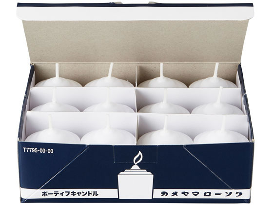 他サイト： ボーティブ キャンドル 大 12個 カメヤマの商品画像