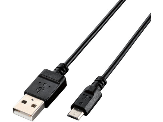 他サイト： USB2.0ケーブル A-MicroB エコ 60cm エレコム U2C-JAMB06BKの商品画像
