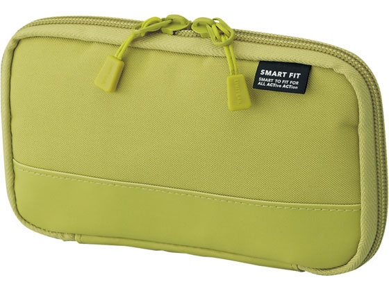 他サイト： SMART FIT ACTACT コンパクトペンケース イエローグリーン リヒトラブ A7687-6の商品画像