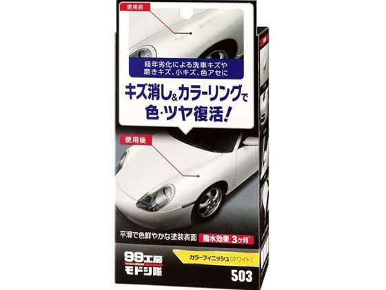 他サイト： カラーフィニッシュ ホワイト 65g ソフト99 09503の商品画像