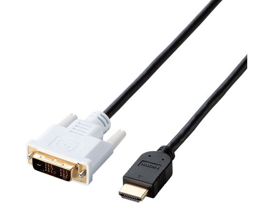 他サイト： HDMI-DVI変換ケーブル 1m エレコム DH-HTD10BKの商品画像