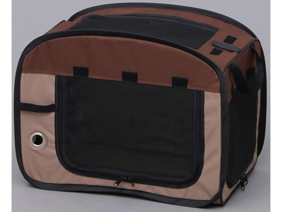 他サイト： 折りたたみソフトケージSサイズ ブラウン アイリスオーヤマ POSC-500Aの商品画像