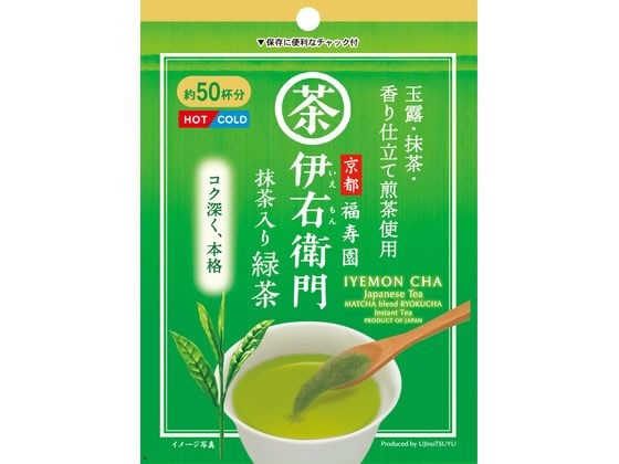 他サイト： 伊右衛門 インスタント緑茶 宇治の露製茶の商品画像