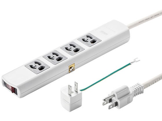 他サイト： 電源タップ 3P・4個口・3m サンワサプライ TAP-34MG-3の商品画像