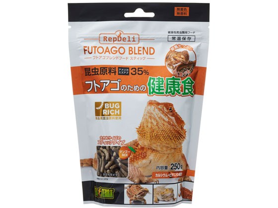 他サイト： フトアゴブレンドフードスティック250g ジェックスの商品画像