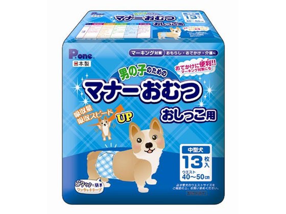 他サイト： 男の子のためのマナーおむつ 第一衛材の商品画像