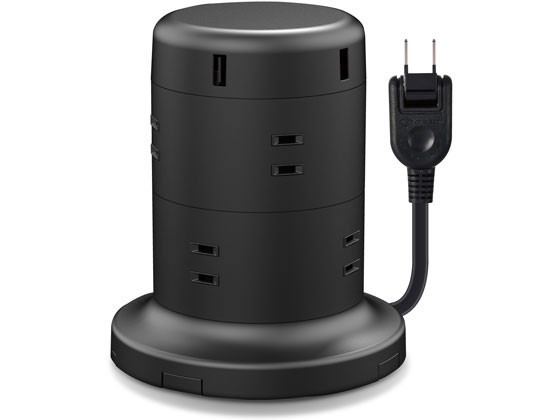 他サイト： 電源タップ 8個口 2m エレコム ECT-0620BKの商品画像