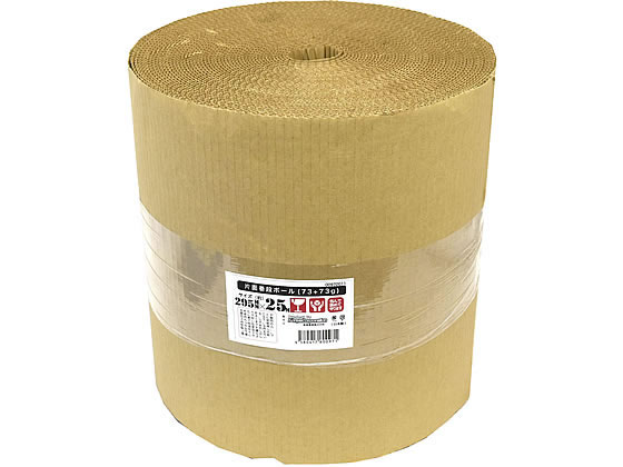 他サイト： 片面巻ダンボール 295mm×25m 紺屋商事 970011の商品画像