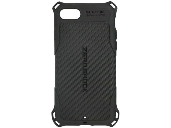 他サイト： iPhoneSE 第2世代 ケース ZEROSHOCK エレコム PMWA17MZEROGBKの商品画像