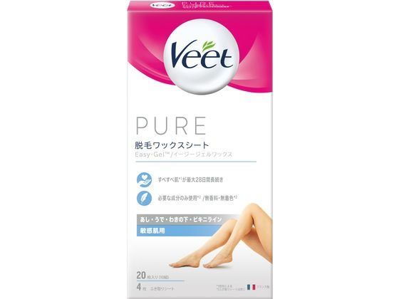 他サイト： レキットベンキーザージャパン/ヴィート ピュア脱毛ワックス 敏感肌用20枚 レキットベンキーザー・ジャパンの商品画像