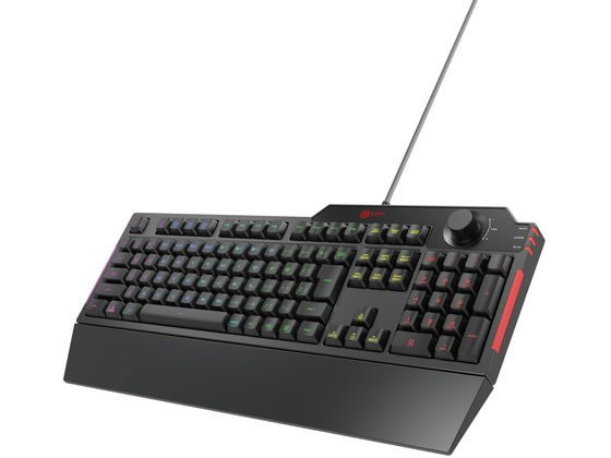 他サイト： ゲーミングキーボード 有線 メンブレン フル エレコム TK-G02UMBKの商品画像