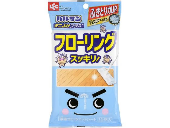 他サイト： バルサン激落ちシート フローリング用ダニよけプラス15枚 レック S00798の商品画像