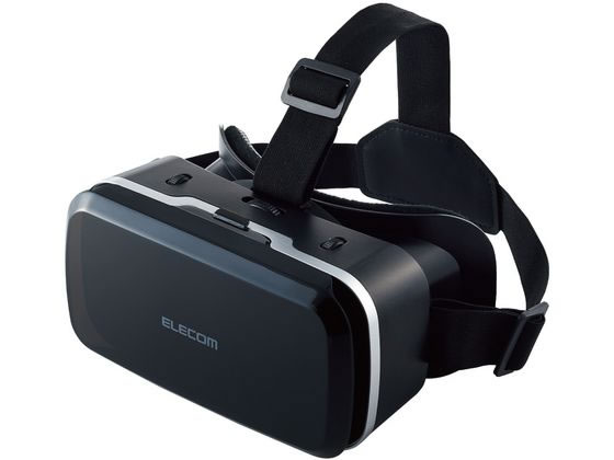 他サイト： VRゴーグル ピント調整 目幅調節 スマホ エレコム VRG-M02BKの商品画像