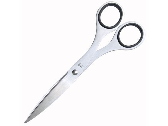 他サイト： はさみ ステンレス鋏 165mm ブラック No.165 プラス 34725/NO.165の商品画像