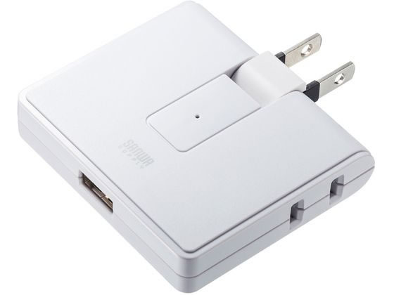 他サイト： USB充電ポート付きモバイルタップ サンワサプライ TAP-B104UNの商品画像