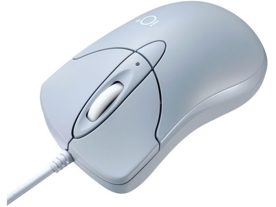 他サイト： 静音有線ブルーLEDマウス イオプラス スカイブルー サンワサプライ MA-IPYBS301BLの商品画像