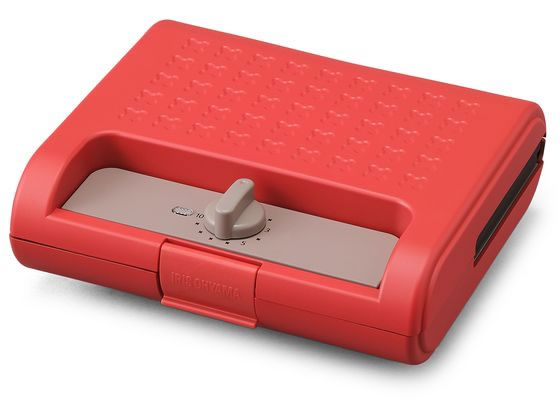 他サイト： マルチサンドメーカーダブルサイズ レッド アイリスオーヤマ IMS-902-Rの商品画像