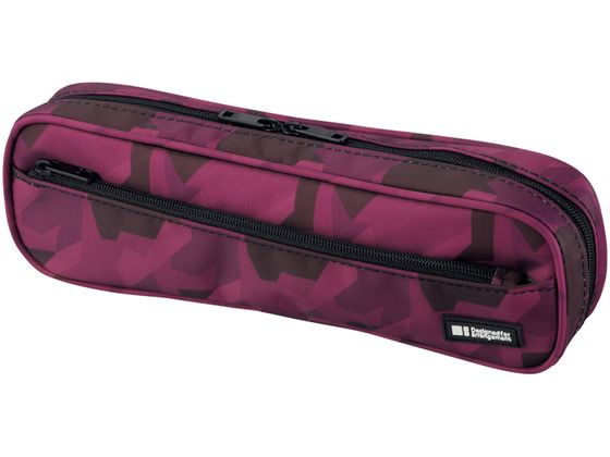 他サイト： ペンケース [2ウェイタイプ] マルーンカモフラージュ リヒトラブ A7552-133の商品画像