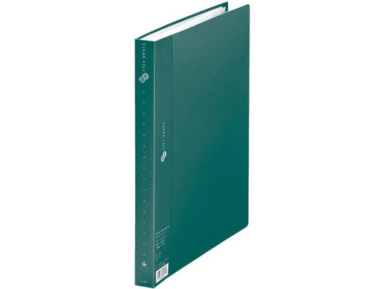 他サイト： クリアーファイル A4タテ 40ポケット グリーン/88433/FC-124EL プラス 88433/FC-124Eの商品画像