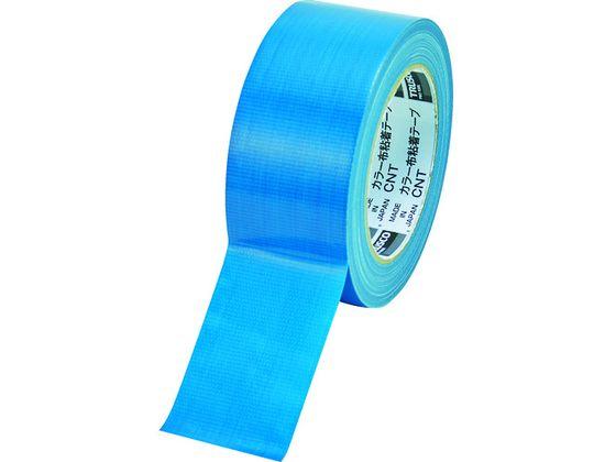 他サイト： カラー布粘着テープ 幅50mm長さ25m ブルー トラスコ中山 1025993の商品画像
