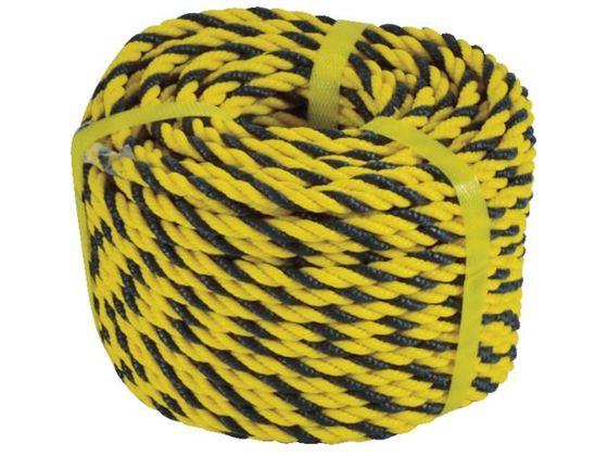 他サイト： トラロープ 3つ打 7.5×10m トラスコ中山 8281001の商品画像