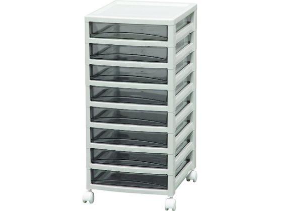 他サイト： オフィスチェスト 浅8段 226221 アイリスオーヤマ OCE-S800Rの商品画像