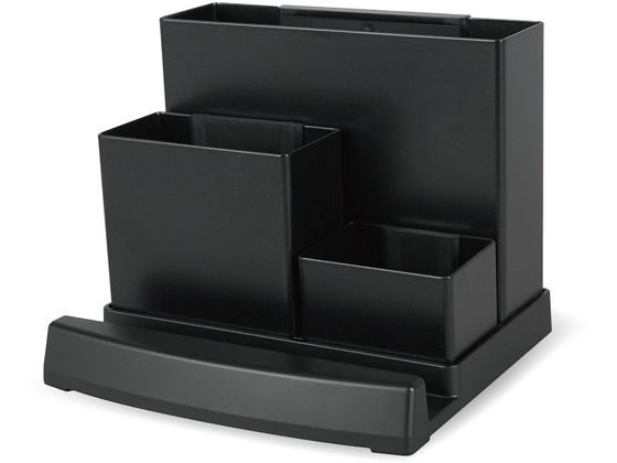 他サイト： デスクオーガナイザー スチール製 ブラック カール事務器 TS-003-Kの商品画像