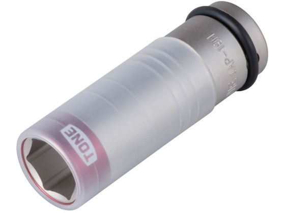 他サイト： プロテクター付きインパクト用薄型ホイルナットソケット TONE 4943279の商品画像