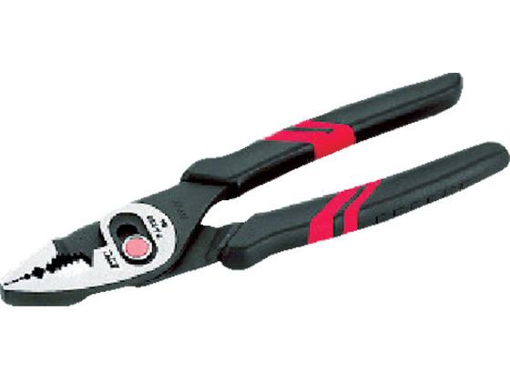 他サイト： コンビネーションプライヤ(ソフトグリップ付)150mm 京都機械工具 3737101の商品画像
