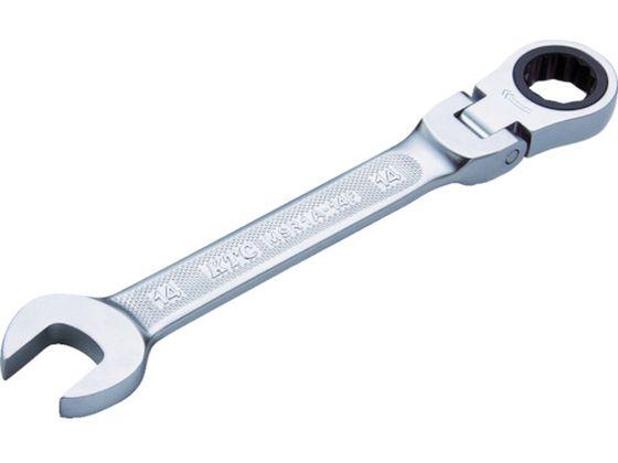 他サイト： ラチェットコンビネーションレンチ(首振りタイプ) 13mm 京都機械工具 3921328の商品画像