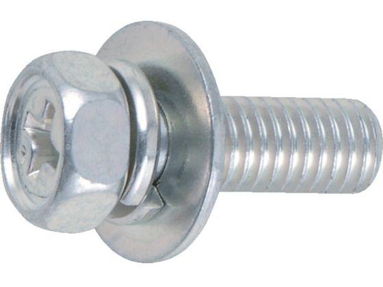 他サイト： TRUSCO/組込ボルト アブセットP-3 三価白 サイズM5×35 19本入 トラスコ中山 3002195の商品画像