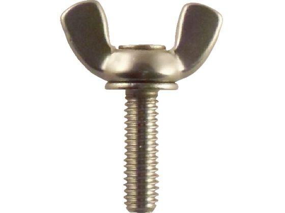 他サイト： 圧造蝶ボルト ステンレス M6×25 5個入 トラスコ中山 7833393の商品画像