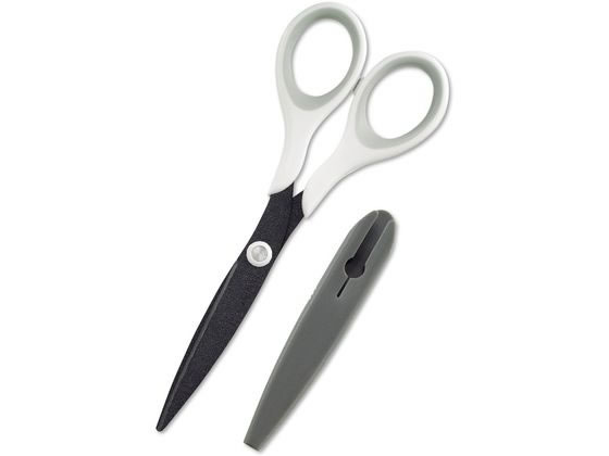 他サイト： はさみ フィットカットカーブスリムスタイル ホワイトグレー SC-160SF プラス 34-159SC-160SFの商品画像