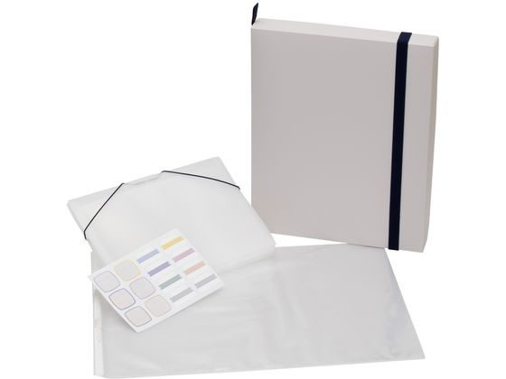 他サイト： 作品思い出ボックス 大 ホワイト サクラクレパス TFX-L#50の商品画像