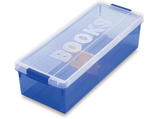 他サイト： コミック本収納ケース ブックス ブルー 伊勢藤 I-179の商品画像