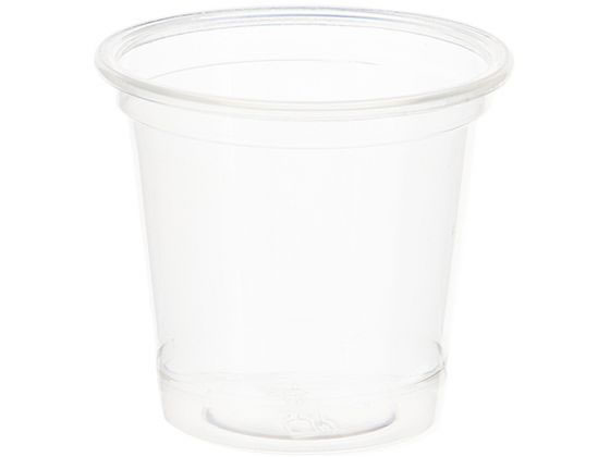 他サイト： ヘイコー 透明カップ A-PET 1オンス 口径45mm 100個入 シモジマ 4525001の商品画像