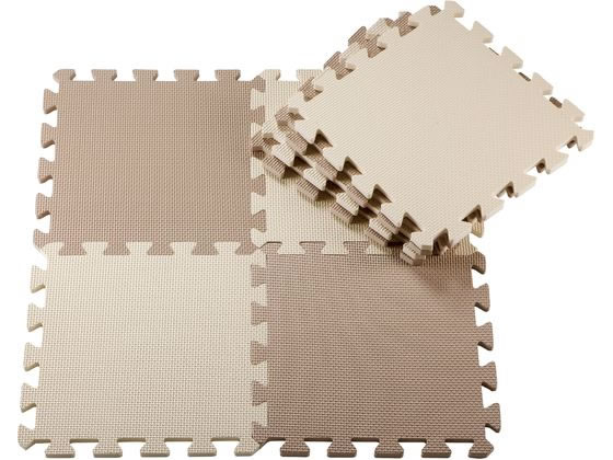 他サイト： やわらかジョイントマット ポルト 8枚組 モンブラン シービージャパンの商品画像