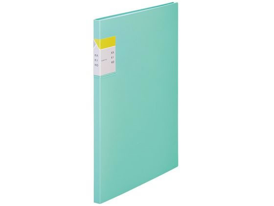 他サイト： クリア-ファイル カキコ A4 20ポケット ミントグリーン キングジム 8632-MGの商品画像